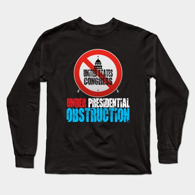 Under Obstruction V2 Long Sleeve T-Shirt by brendanjohnson